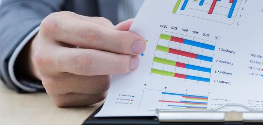 photo of person reviewing documents