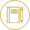 book and pen icon