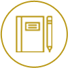 book and pen icon